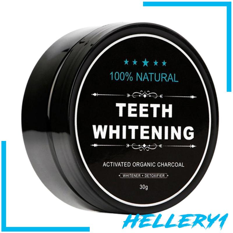 [Hàng mới về] Bột đánh răng than hoạt tính 30g chăm sóc răng miệng cho răng trắng sáng