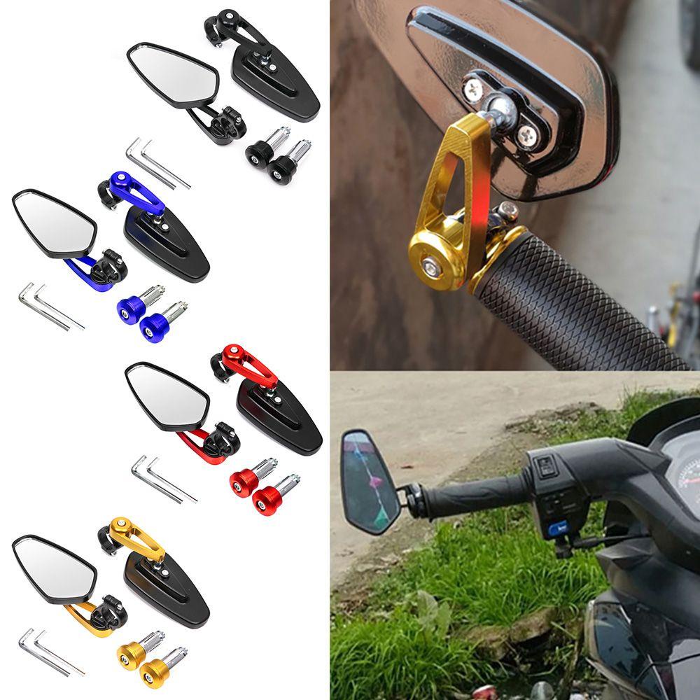MAG Set 2 Gương Chiếu Hậu Góc Rộng Xoay Điều Chỉnh Được Cho Xe Mô Tô