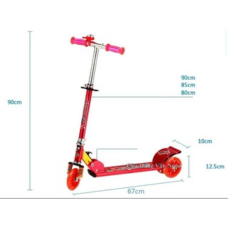 XE TRƯỢT SCOOTER 2009C CAO CẤP CHO BÉ