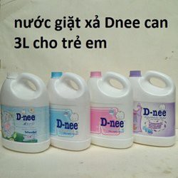 Nước xả Dnee bình tím 3000ml mềm vải M223