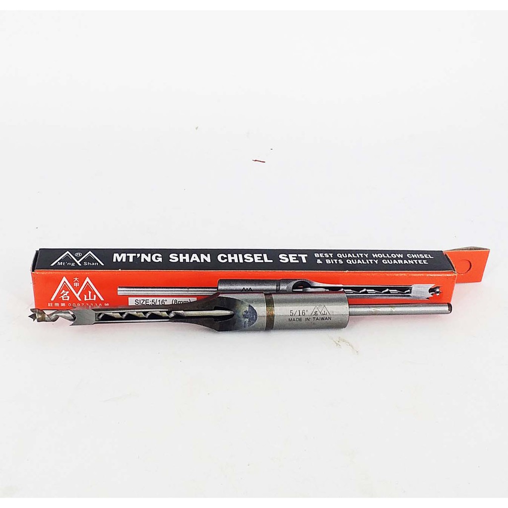 MŨI SOI KHOAN GỖ ĐỤC MỘNG VUÔNG 8 mm -12.7 mm CAO CẤP