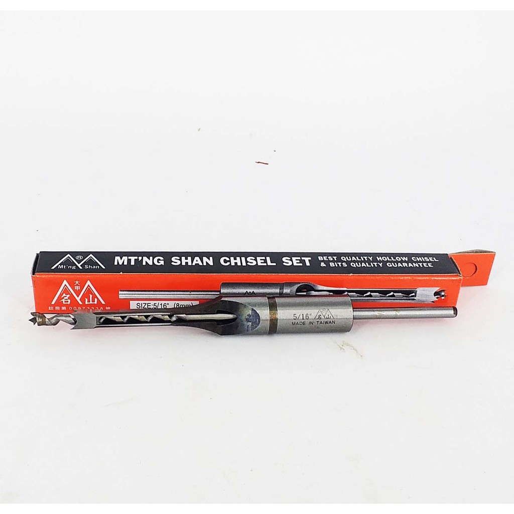 MŨI SOI KHOAN GỖ ĐỤC MỘNG VUÔNG 8 mm -12.7 mm