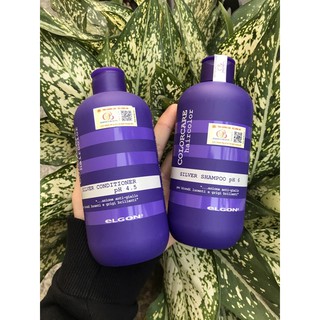 Dầu gội tím khử ánh vàng Elgon 300ml