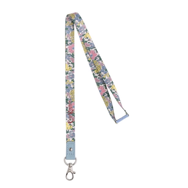 Cath Kidston - Dây đeo thẻ Lanyard Vale Floral - 1003093 - Warm Cream