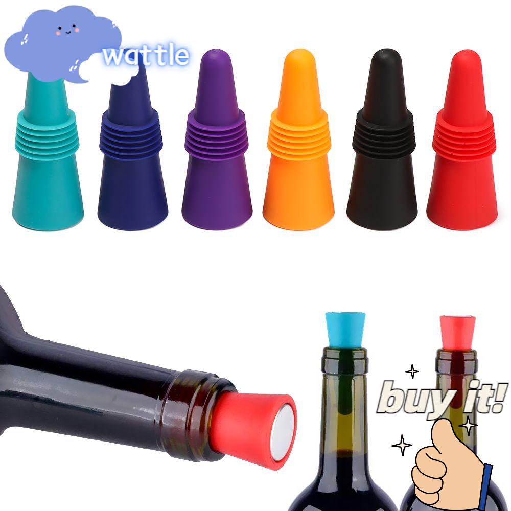 1 Nút Đậy Chai Rượu Vang Bằng Silicone Tái Sử Dụng Tiện Lợi