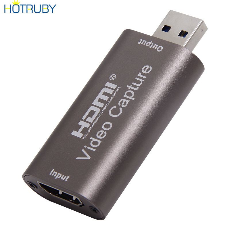 Bộ Đầu Thu Video Mini 4k 1080p Hdmi Sang Usb 3.0 Cho Máy Tính