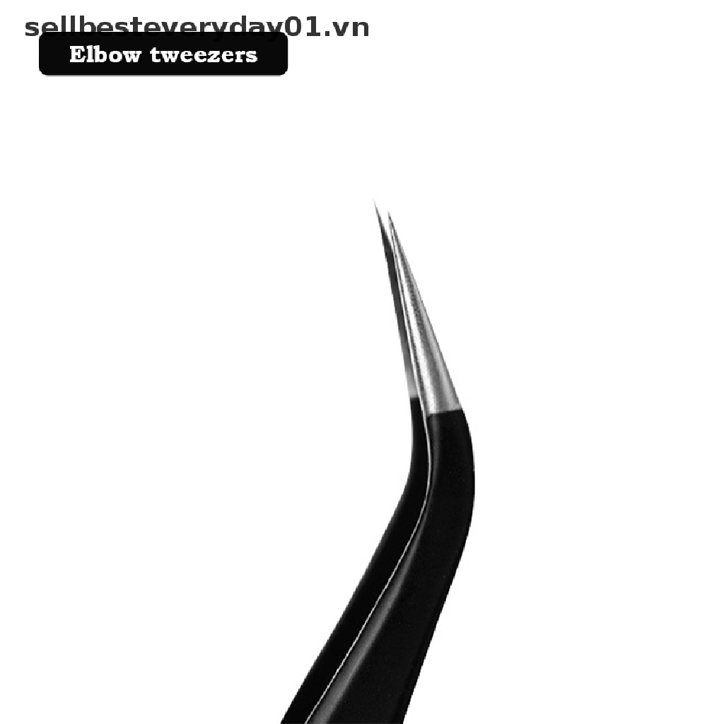 Nhíp gắp phụ kiện đính móng bằng thép không gỉ siêu bền ESD-15