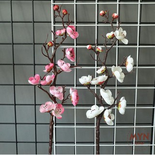 Hoa đào lụa hoa đào giả hoa lụa cao cấp dài 60cm