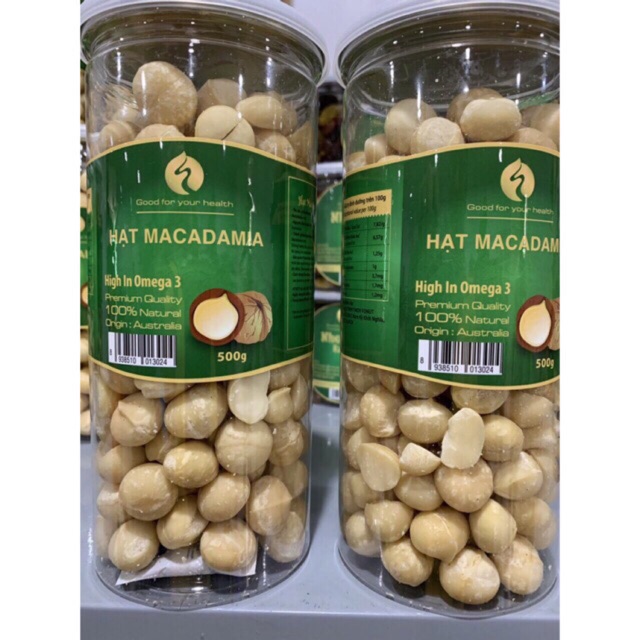 HẠT MACCA TÁCH VỎ LOẠI 500g