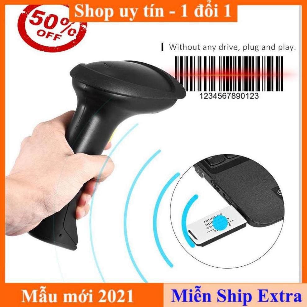 Máy Quét Mã Vạch - Đầu Đọc Mã Vạch ... Wireless 2.4G Chất Lượng Cao - Bảo Hành 12 Tháng