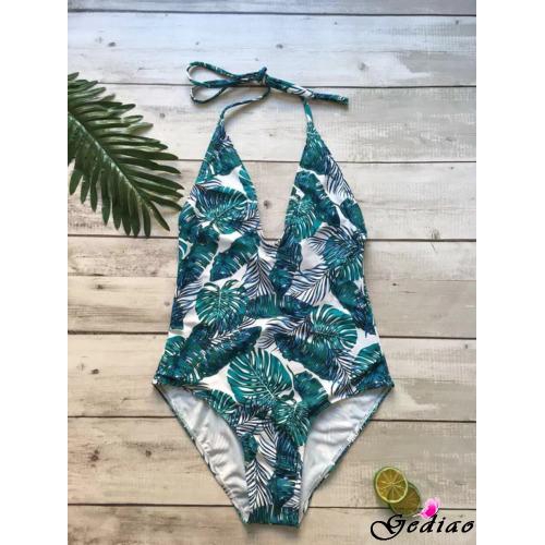 Bộ bikini liền thân in hoa quyến rũ cho nữ | BigBuy360 - bigbuy360.vn