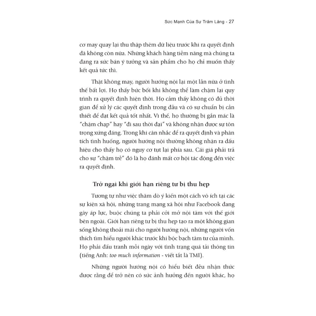 Sách - Sức Mạnh Của Sự Trầm Lắng - The Introvert's Guide To Making A Difference - FN