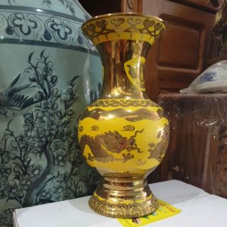 Bình bông sứ 3D cao 30cm