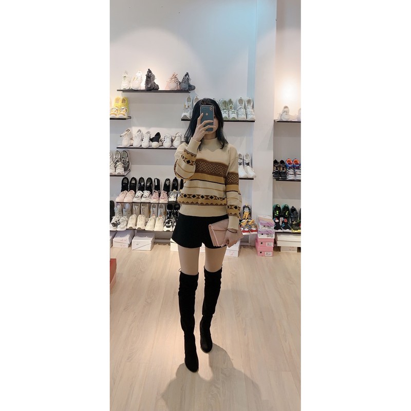 Bốt Boot Đùi Da Lộn Ôm Sát Fullbox Hàng Quảng Châu Cao Cấp | BigBuy360 - bigbuy360.vn