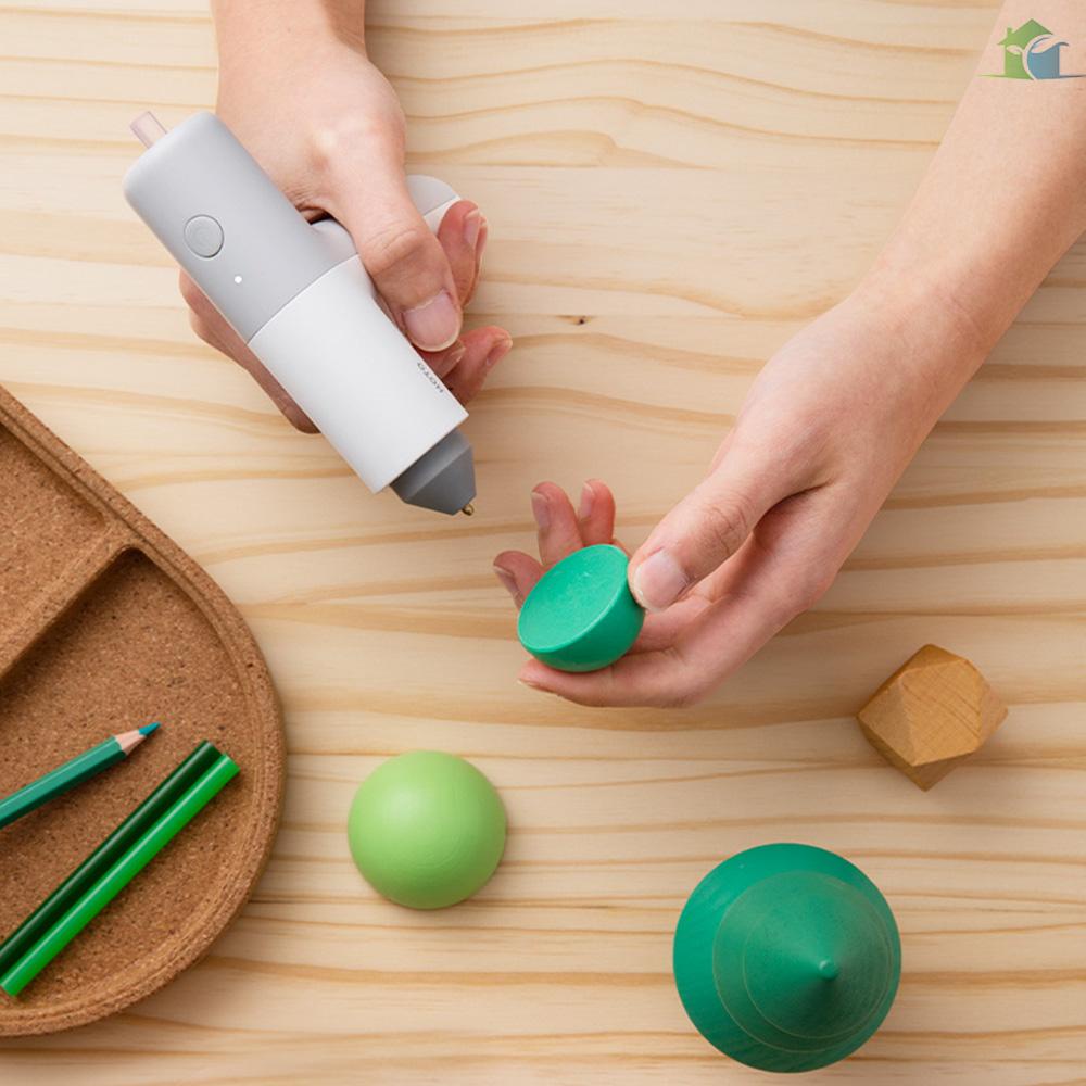 Súng Bắn Keo Nóng Không Dây Mini Không Dây Kèm 10 Que/2000mAh Có Thể Tháo Rời Dùng Để Sửa Chữa Đồ Thủ Công DIY