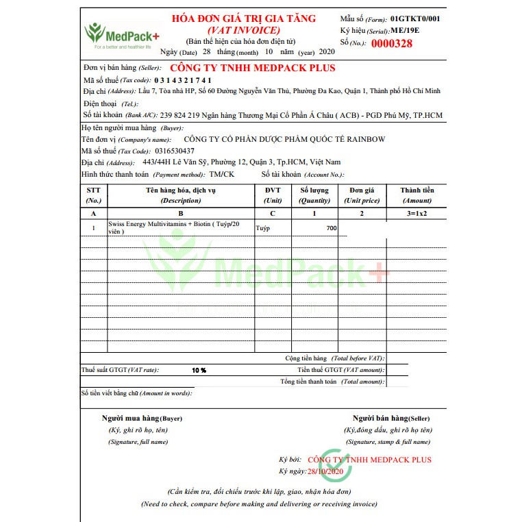 [CHÍNH HÃNG CHÂU ÂU] Viên Sủi Multi Bổ Sung Vitamin E, Vitamin C, D3, A, B... Swiss Energy/ VimiraDS (Tuýp 20v)