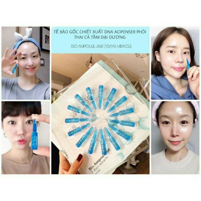 Tế bào gốc genie Bio ampoule 360 7 days Miracle