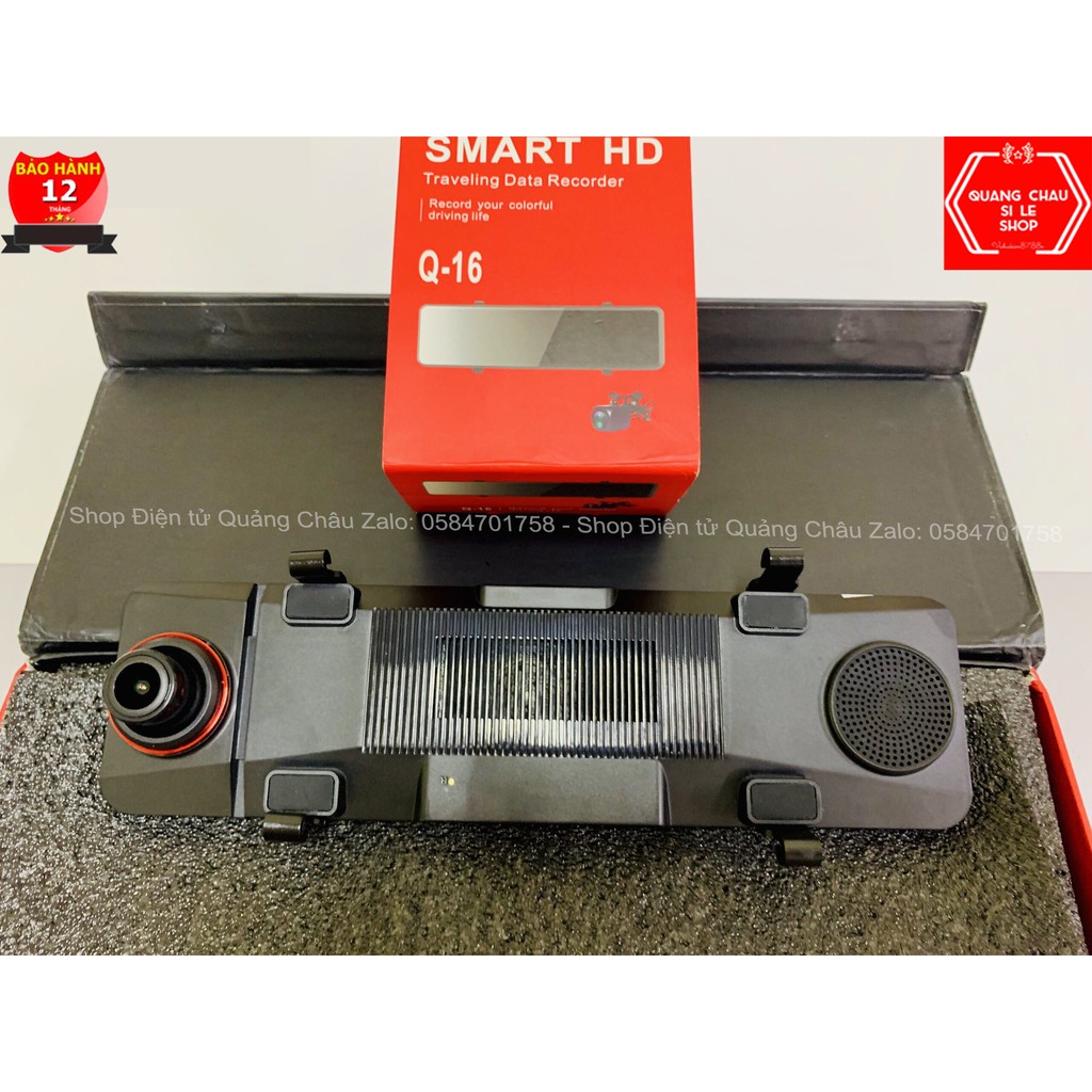 💥💥🍀[Mẫu mới nhất]🍀 Camera hành trình BlackBox Q16-Kẹp gương hiện đại dành cho xe tải và xe con | BigBuy360 - bigbuy360.vn