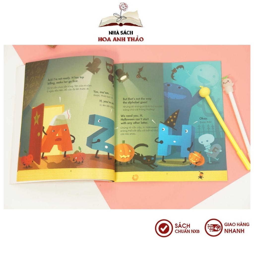 Sách - Bảng chữ cái tiếng Anh tinh nghịch Ngày Z đứng đầu - H là Halloween