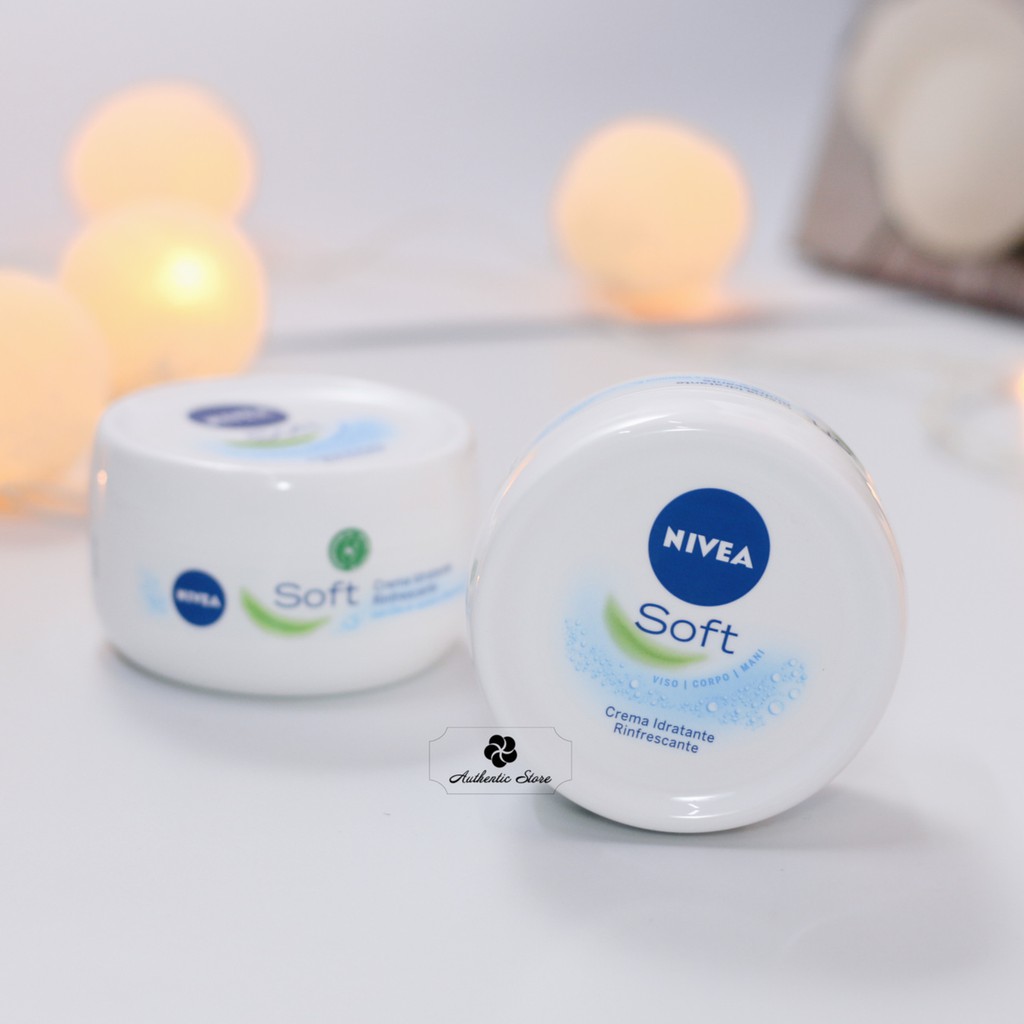 Kem dưỡng nẻ Nivea Soft Đức 200ml