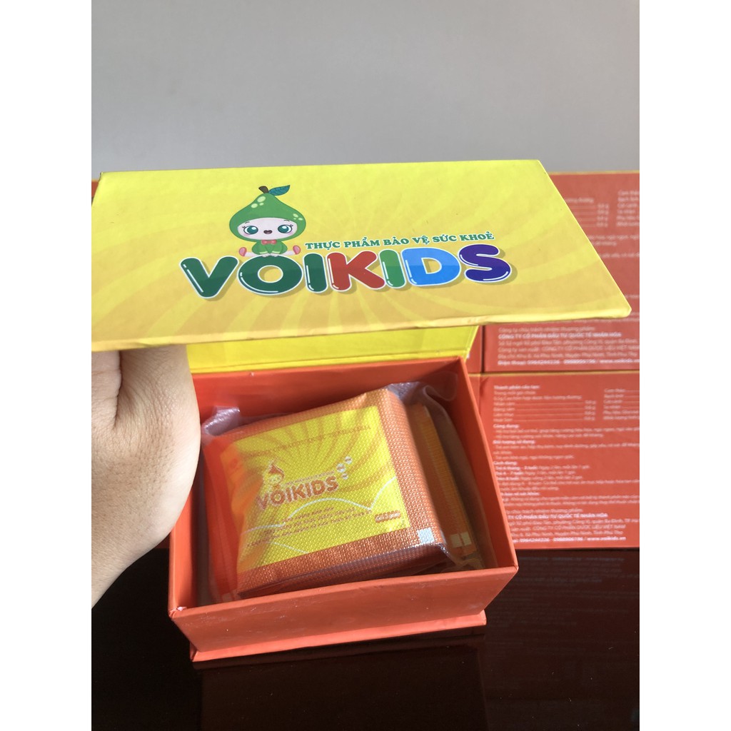 Cốm cải thiện biếng ăn VOIKIDS (tăng cường đề kháng, ngủ ngon, ăn ngon cho bé) - hộp 20 gói