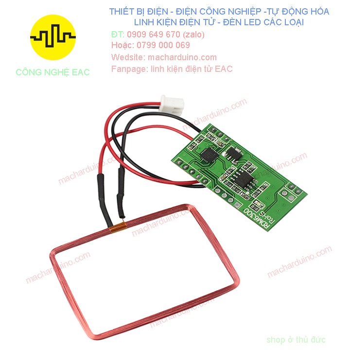 Module RFID RDM6300 125KHz Giao Tiếp UART