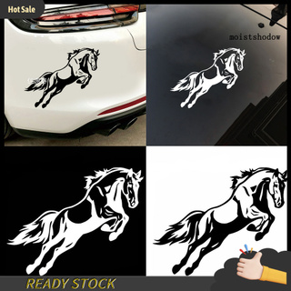 Decal Dán Trang Trí Thân Xe Oto Hình Chú Ngựa Nhảy