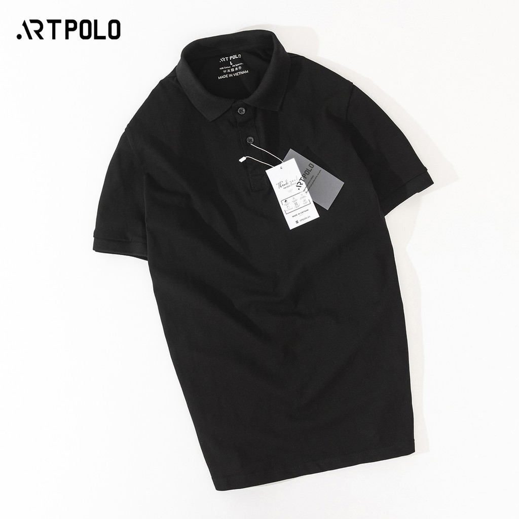 Áo thun Polo Nam cổ bẻ vải Cá sấu Cotton  PLD - ARTPOLO | BigBuy360 - bigbuy360.vn