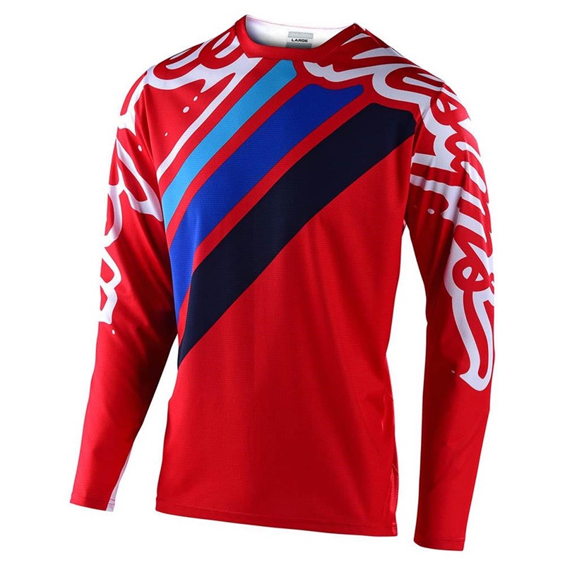 2021 Enduro Dài Tay Đua Quần Áo Đi Xe Đạp Áo Thun Núi Xuống dốc Xe Đạp DH MTB Motocross Jerseys Alpi