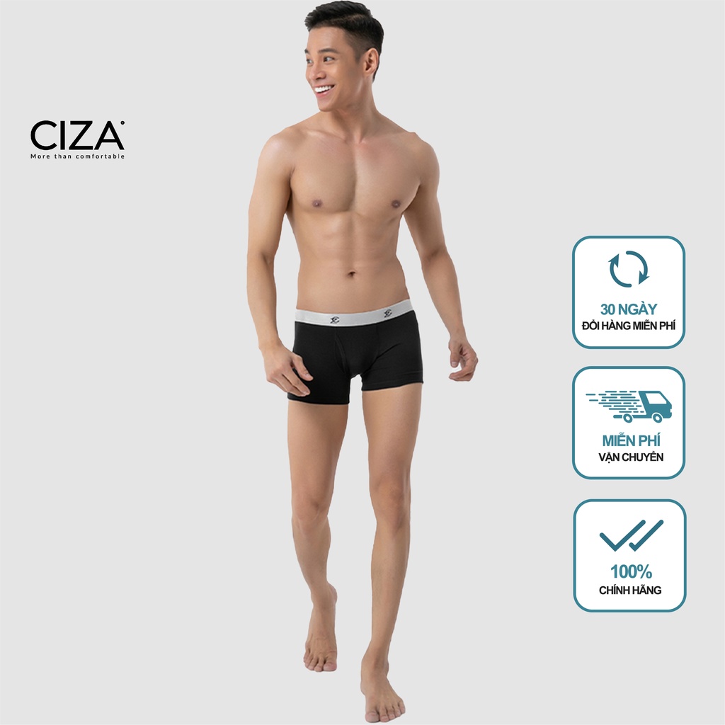 Quần boxer nam CIZA chất cotton mát mềm mịn thời trang nam tính dành cho phái mạnh QLDR01