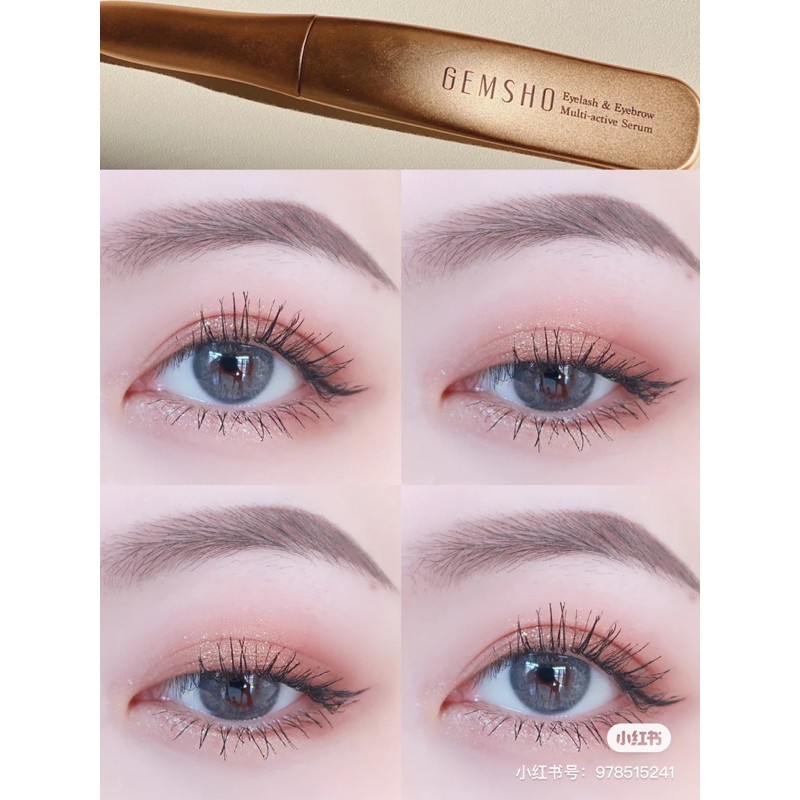SERUM DƯỠNG MI GEMSHO EYELASH & EYEBROW MULTI ACTIVE SERUM | BigBuy360 - bigbuy360.vn