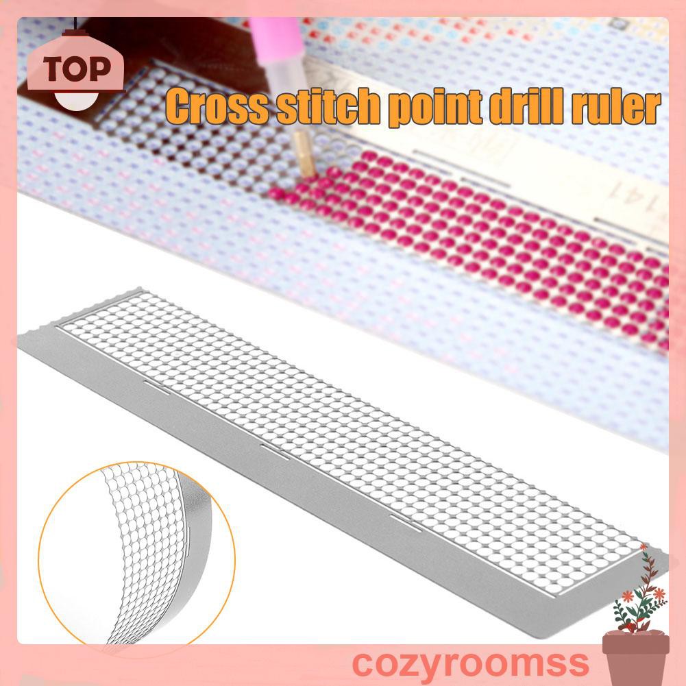 Bộ Dụng Cụ Thước Đo 408 Lỗ Cho Tranh Đính Đá