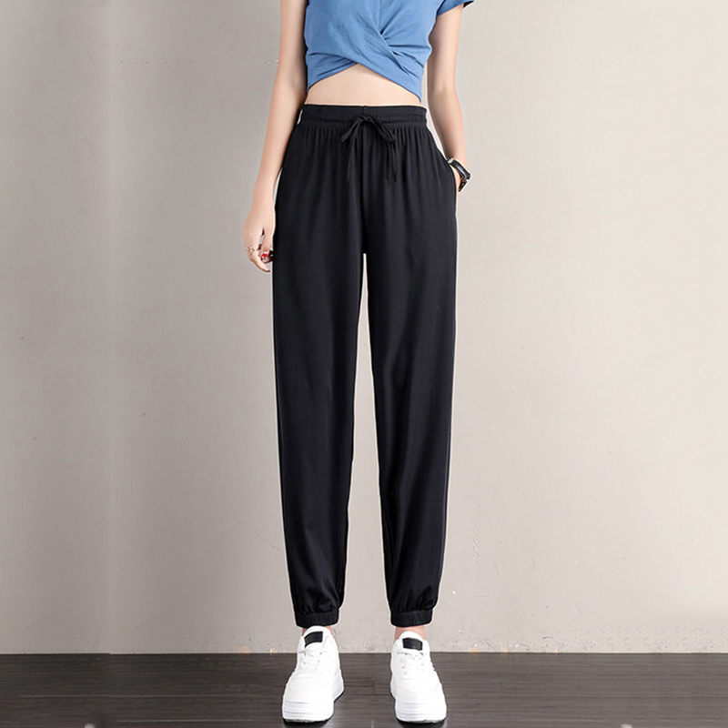 Quần Dài Nữ Ống Rộng Lưng Cao Thời Trang Hàn Quốc