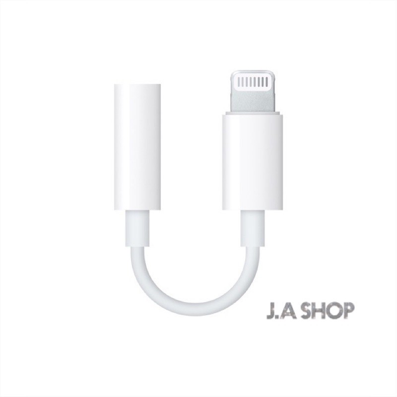 (Chính Hãng) Jack/Cáp Chuyển Đổi Tai Nghe Lightning qua 3.5mm Cho iPhone Hàng Chuẩn Không Bị Giảm Chất Lượng Âm Thanh