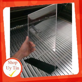 Menu Mica A4 để bàn, Menu mica A4 để bàn, Kệ menu mica đứng đế lùa