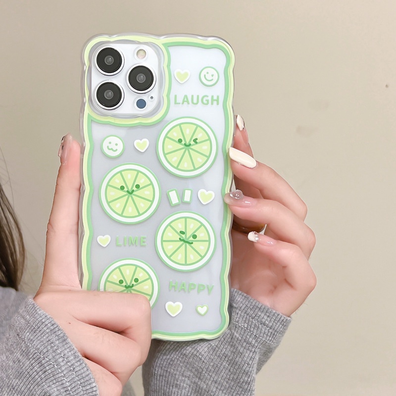 Ốp Điện Thoại Họa Tiết Gợn Sóng Lớn Cho iphone12 / 13Promax xs / xr 11 / 8-14