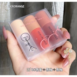 SET SON HERORANGE MINI KÈM SON BÓNG