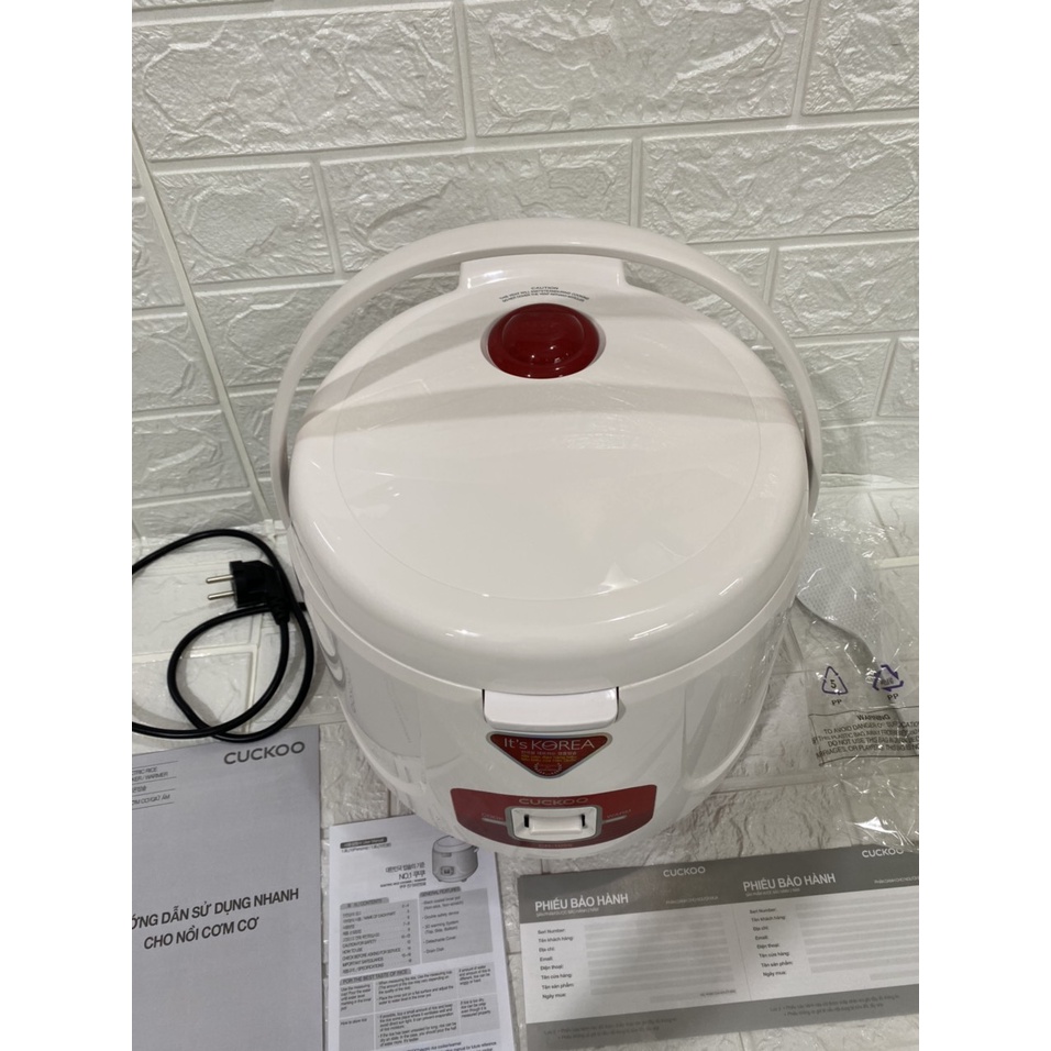 Nồi cơm điện cuckoo 1,8l CR-1055, nồi hợp kim nhôm chống dính cao cấp, hàng chính hãng bảo hành 24 tháng