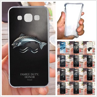 For Samsung Galaxy E7 Fish Soft Silicon Case