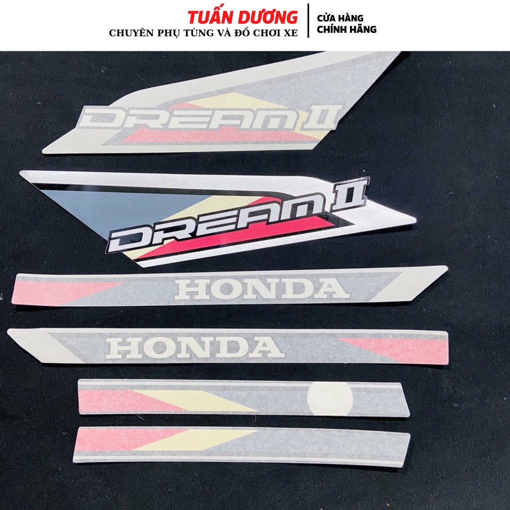 Tem Dream Thái Hồng Hàng Dày Dặn Cao Cấp [ Tem 3 Lớp ] - Bộ Tem Dream Thái Lắp Dream Thái Dream Việt, Dream Tàu Các Đời