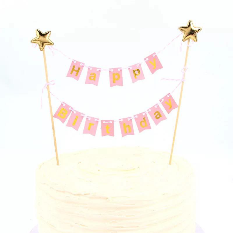 Que cắm Happy birthday