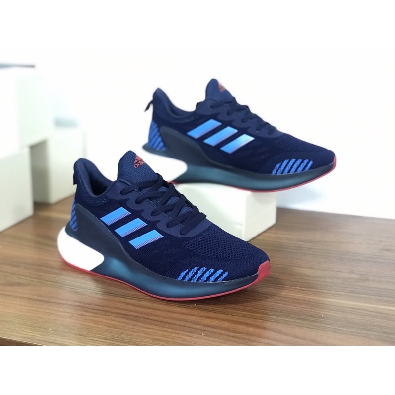 [ Full Box ] - Giày Thể Thao Nam Adidas Aphabounce Bản Mới Nhất 2021 - Giày sneaker 2021 - Bản Xanh Trắng