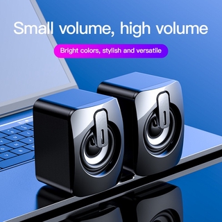 Loa Máy Tính Mini Có Dây USB Âm Thanh Nổi 3D Cho PC Laptop Notebook