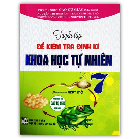 Sách - Tuyển Tập Đề Kiểm Tra Định Kì Khoa Học Tự Nhiên Lớp 7 ( Theo Chương Trình GDPT Mới )