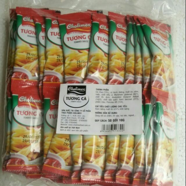 50 gói tương ớt cà