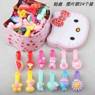 Hộp chun buộc tóc kitty - Quà tặng Hello Kity