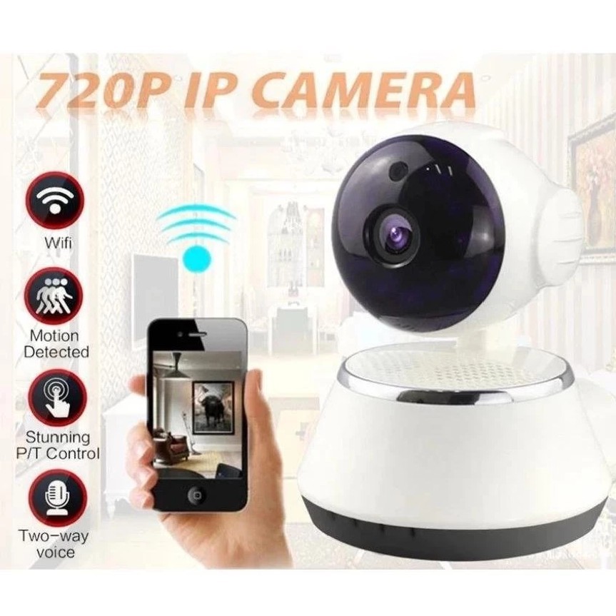 Camera quan sát HD, Camera wifi IP V380 THẾ HỆ MỚI ghi hình liên tục trong 30 ngày - Bảo hành uy tín 1 ĐỔI 1