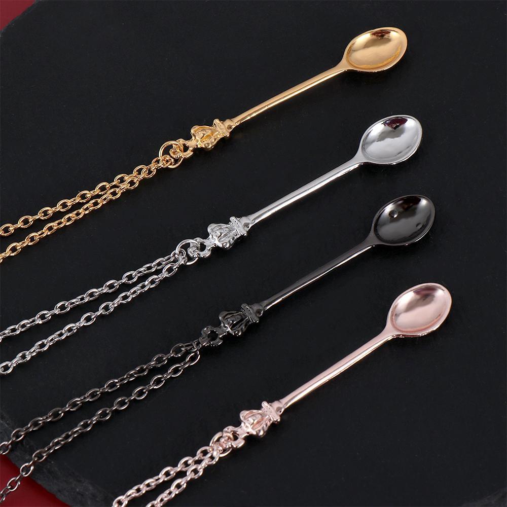 Trang Sức Vòng Cổ MAXG|Thìa Vương Miện Mini