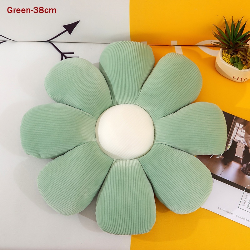 Miếng đệm lót ghế ngồi hình hoa cúc nhỏ nhắn dùng cho văn phòng/ xe hơi
