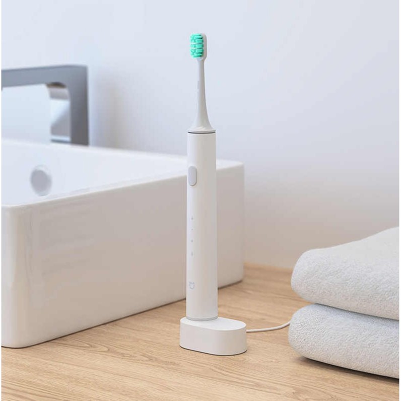 Bàn Chải Điện T500 Xiaomi Mijia Smart Đạt Chuẩn Kháng Nước IPX7 Kết Nối Theo Dõi Thông Qua App Mi Home